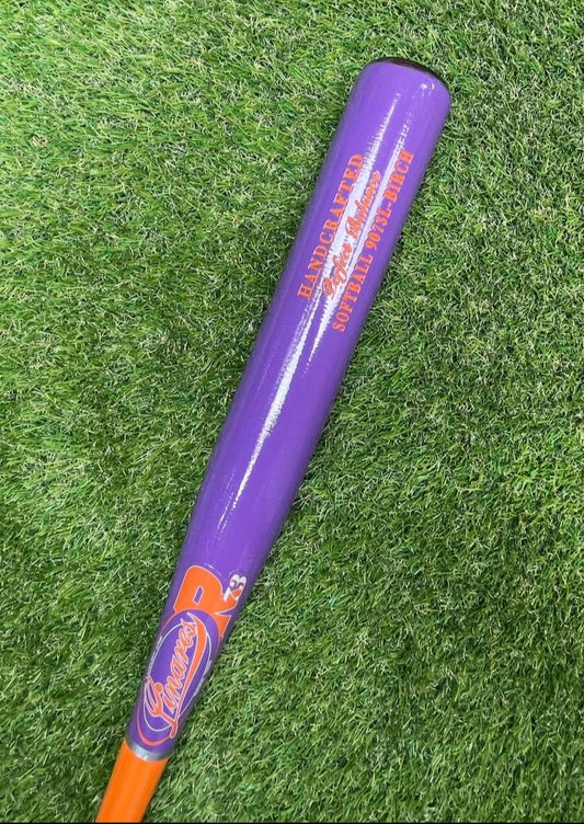 Perfect Balance BIRCH SOFTBALL Bat 9073L Orange/ Purple- 33.5in