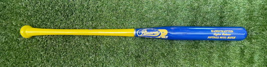 Perfect Balance MAPLE SOFTBALL Bat 9073L Yellow / Royal Blue- 34in