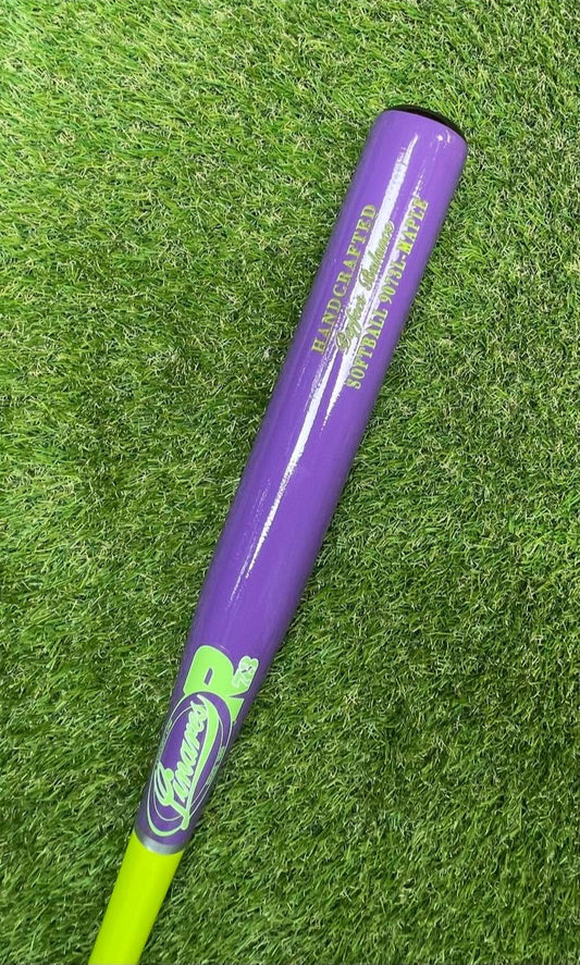 Perfect Balance MAPLE SOFTBALL Bat 9073L Neon Green/ Purple- 34in
