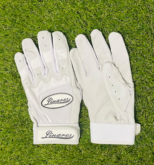 White Batting Gloves- M and L